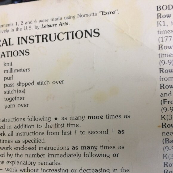 Leisure Arts Knit & Crochet Afghans Vests Cardigans - Picture 14 of 16